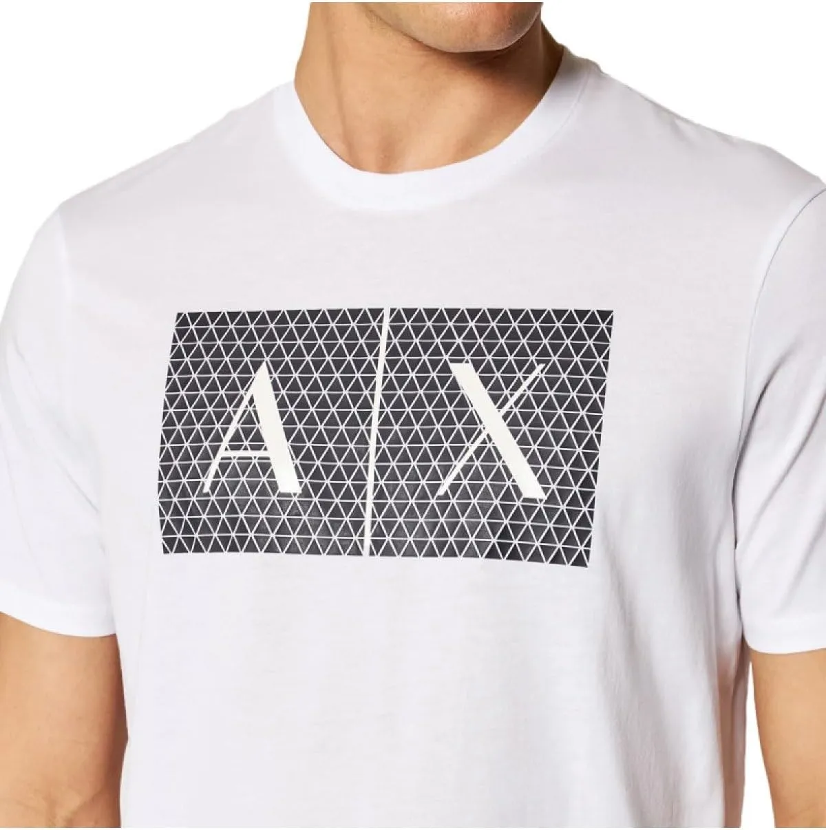 Armani Exchange Men's Crew Neck Logo Tee T Shirt