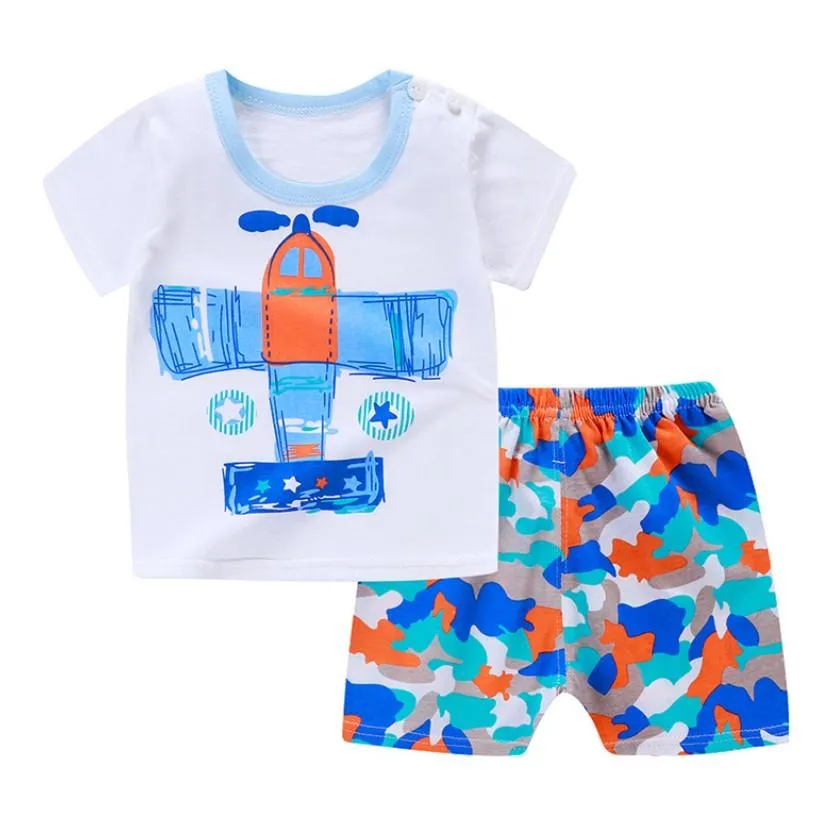 Aye Aye Captain, Little Blue Whale and Little Pilot Baby and Toddler Shorts Set of 3