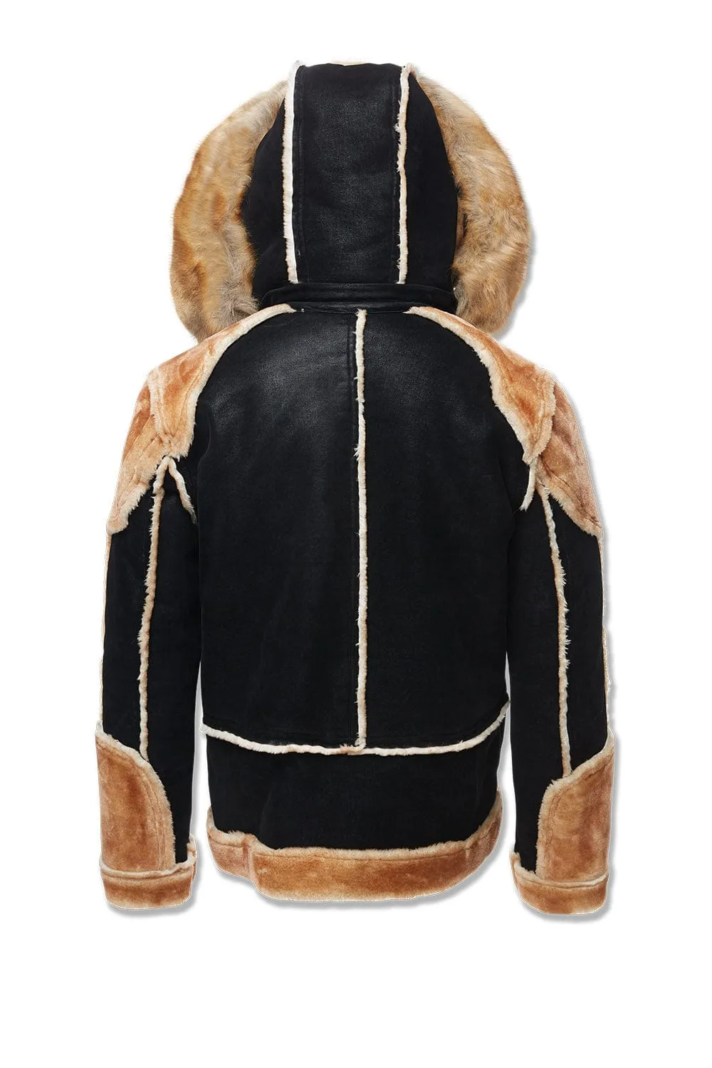 Big Men's El Jefe Shearling Moto Jacket