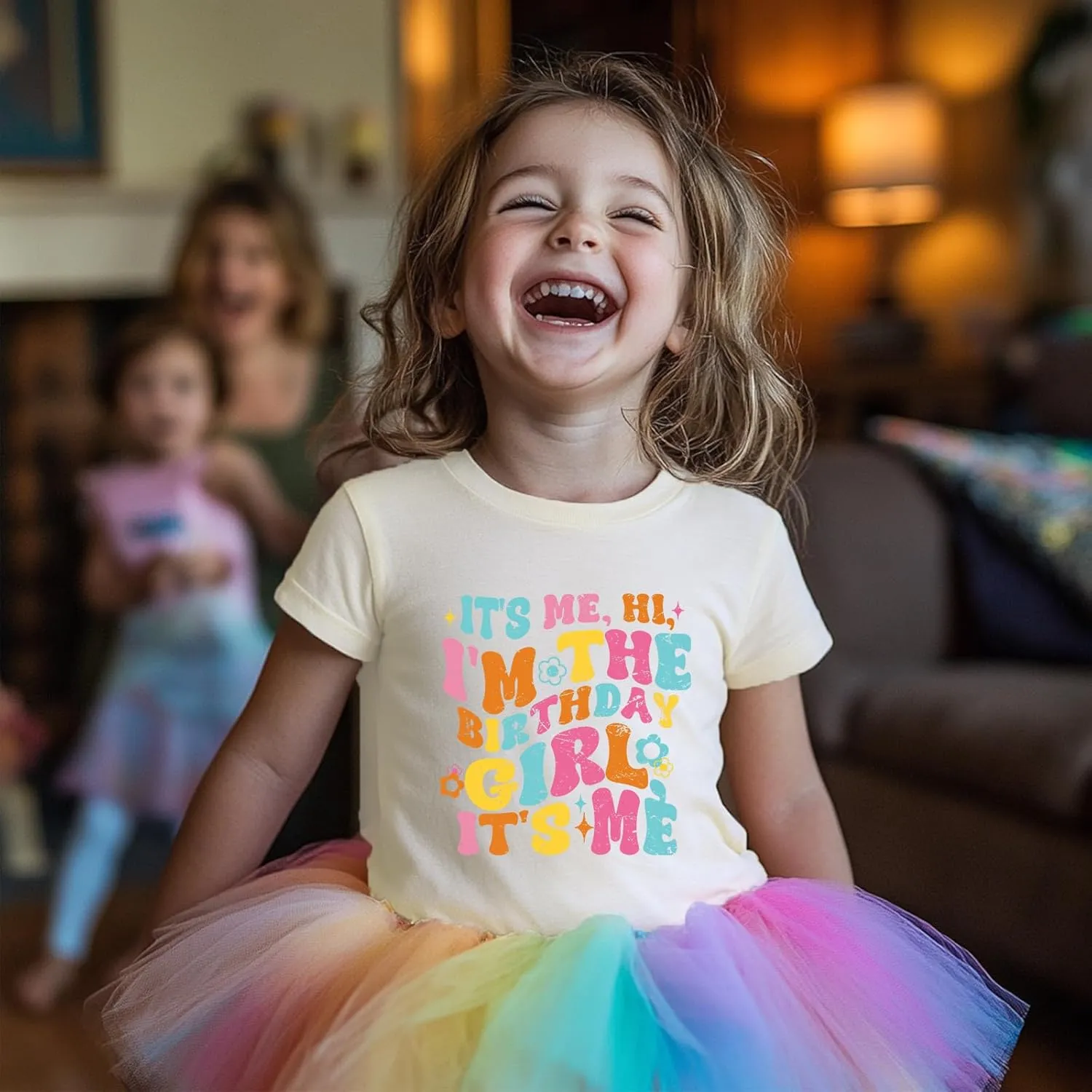 Birthday Girl Shirt 2nd 3rd 4th 5th 6th 7th 8th 9th Girls Birthday Tshirts Cotton Short Sleeve Tees
