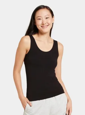 Black Bamboo Women's Tank Top