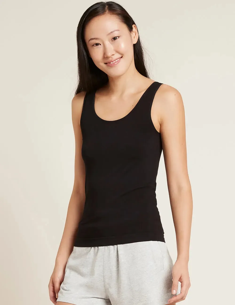 Black Bamboo Women's Tank Top