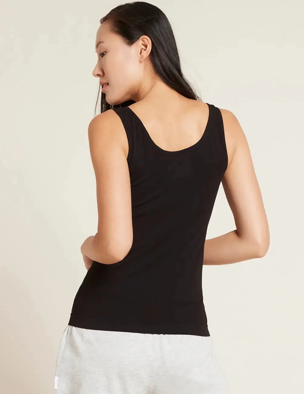 Black Bamboo Women's Tank Top