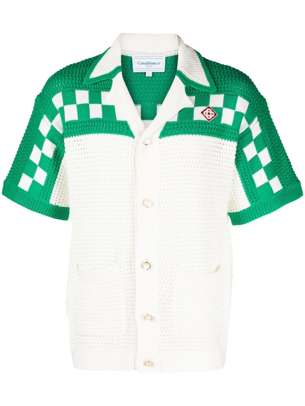 CASABLANCA - Knitted Crochet Shirt