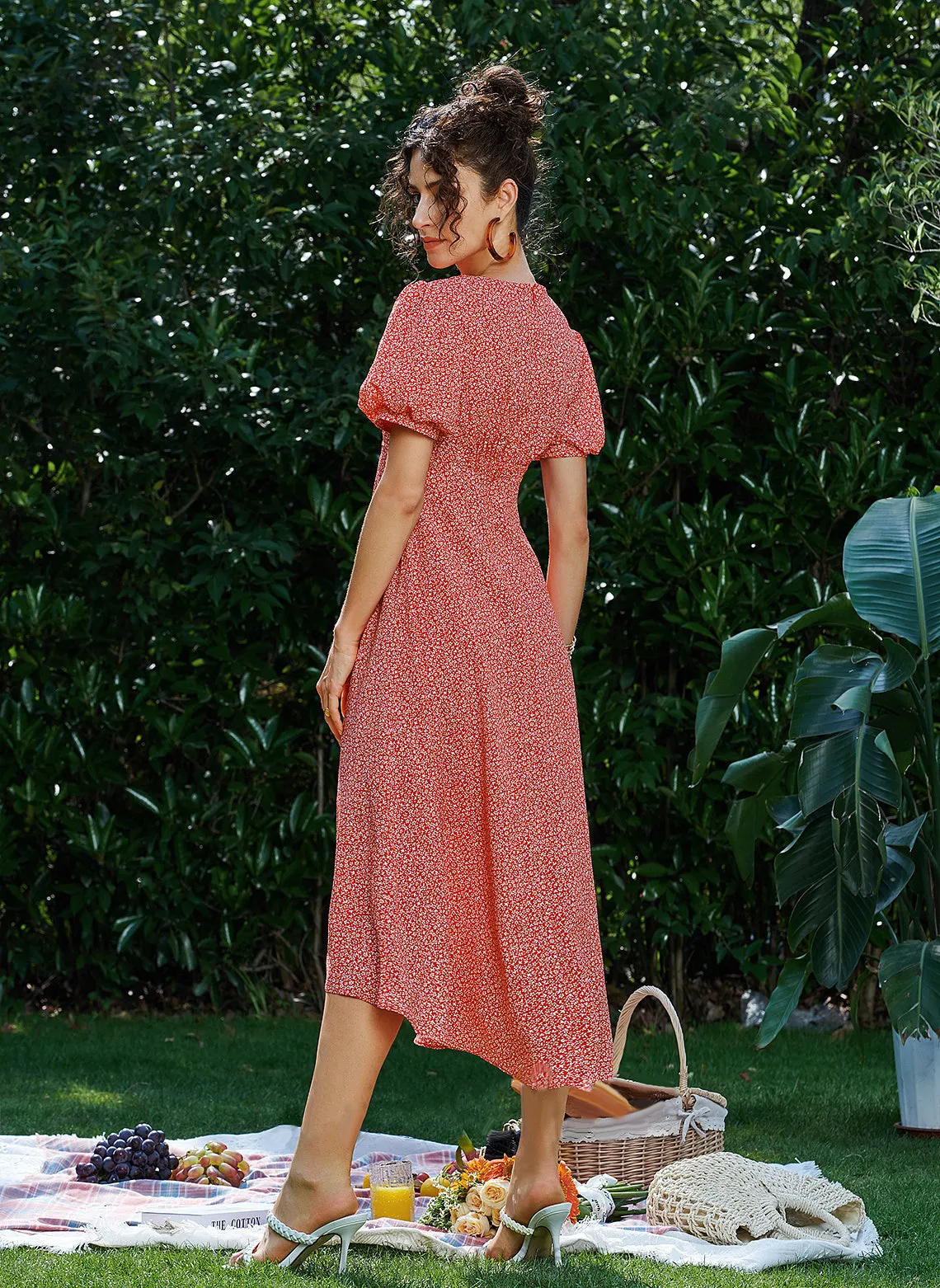 Dresses V-Neck Formal Dresses A-line Daisy
