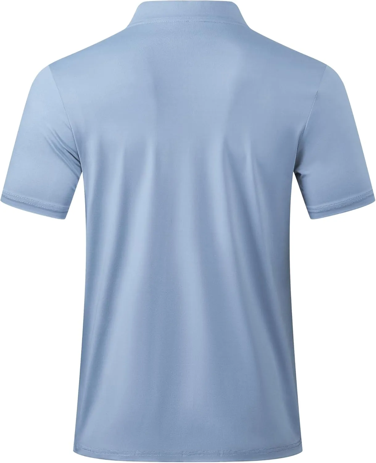 JMIERR Men's Polo Henley Shirt Moisture Wicking Quick Dry Summer Casual Short Sleeve Golf Polo T Shirts