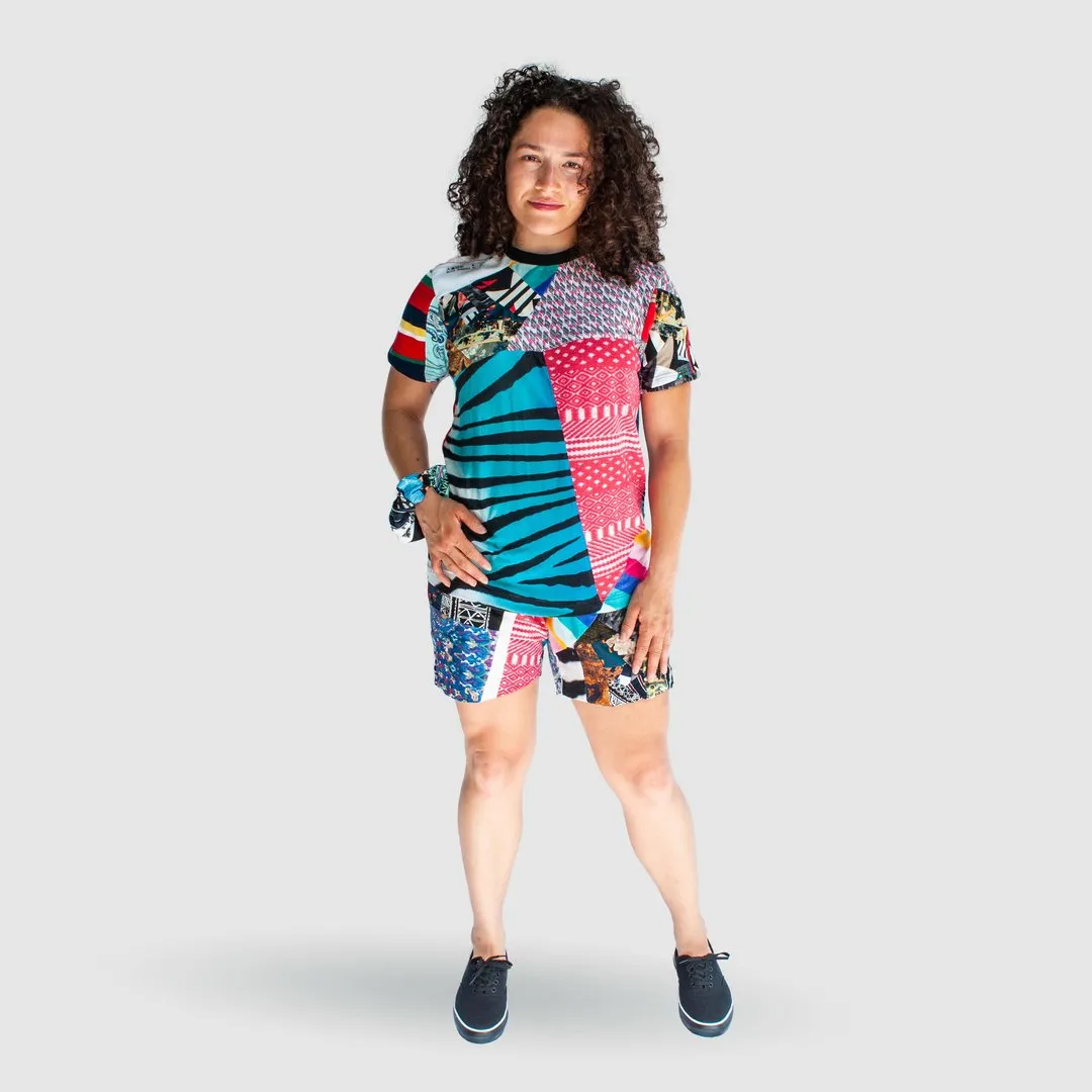 mixed print 'all-over reroll' MEGA bundle (sweatshirt   jogger   shorts   tee shirt)